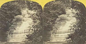Waterfalls Gallery: View at Bush Point, Cayuga Lake, near Ithaca, N.Y. 1860 / 65. Creator: J. C. Burritt