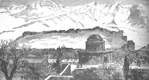 View in Cabul: The Bala Hissar and Part of the City from Deh Afghan, c1880