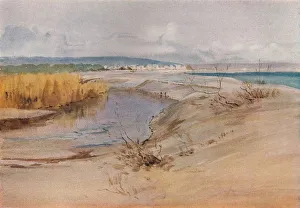 Sandbank Prints: View of Cagnes, c1899. Artist: Edward Millington Synge