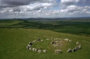 36th Century Bc Collection: View of Cairns in the Loughcrew hills