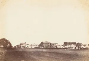 A View in Calcutta Including the Buildings of Payne and Co. the Mountain Hotel... 1850s