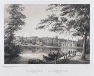 Tsarskoe Selo Prints: View of the Cameron Gallery at Tsarskoye Selo