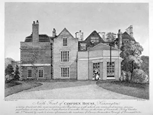 Kensington Prints: View of Campden House, Kensington, London, c1820. Artist: Robert Banks