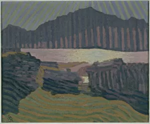 Alps Gallery: View of Capolago, c. 1907. Creator: Giacometti, Giovanni (1868-1933)