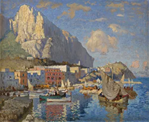 Capri Prints: View of Capri, 1926