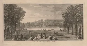 View of the Cascade de Seaux. Creator: Jacques Rigaud (French, 1681-1754)