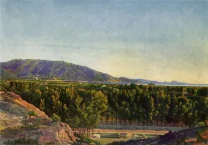 Alexander Andreyevich Ivanov Prints: View of Castellamare from Pompeii, 1846, (1965). Creator: Aleksandr Ivanov