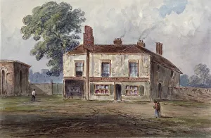 Kentish Town Prints: View of the Castle Tavern, Kentish Town, London, c1850