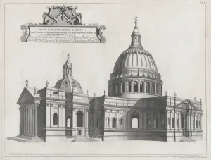 Christopher Wren Prints: View of the Cathedral Church of St