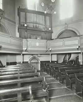 Bethlehem Hospital Gallery: View of the chapel from the altar, Bethlem Royal Hospital, London, 1926