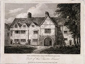 Greig Prints: View of part of the Charterhouse, Finsbury, London, 1816. Artist: John Greig