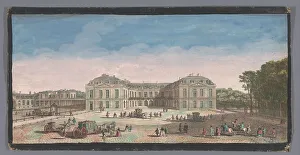 View of the Château de Choisy, 1700-1799. Creators: Anon, Jacques Rigaud