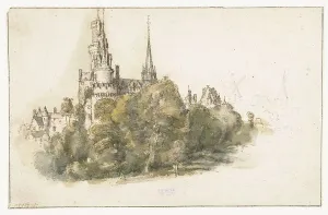 Gilles Neyts Prints: View of the Château d'Antonius in Antoine, 1633-1687. Creator: Gillis Neyts