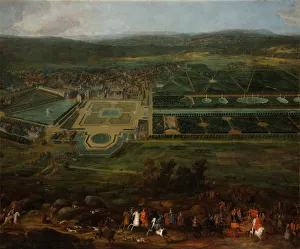 Pierre Denis Ii 1663 1742 Prints: View of the Chateau de Fontainebleau