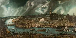 Seville Prints: View of the city of Seville, Second half of the16th cen