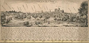 York Prints: A View of the City of York, c1770s. Creator: Unknown