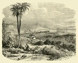 View on the Coast of Sicily, 1890. Creator: Unknown