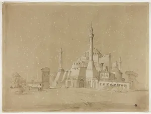 David Roberts Prints: View of Constantinople, 1840/45. Creator: David Roberts