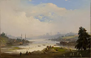 1843 Prints: View of the Constantinople, 1843