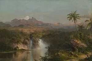 Church Frederick Edwin Gallery: View of Cotopaxi, 1857. Creator: Frederic Edwin Church