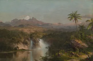 Frederick Edwin Church Prints: View of Cotopaxi, 1857. Creator: Frederic Edwin Church