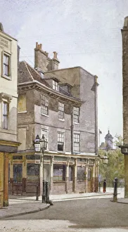 King Street Prints: View of the Crooked Billet Inn, King Street, Stepney, London, 1886. Artist: John Crowther