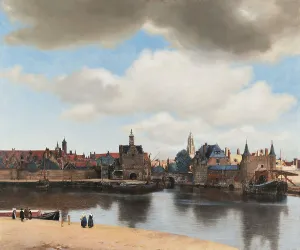 View of Delft, 1660-1661. Creator: Vermeer; Jan (Johannes) (1632-1675)