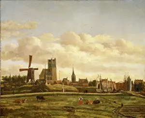 Daniel Prints: View of Den Briel, between 1658 and 1660. Creator: Daniel Vosmaer