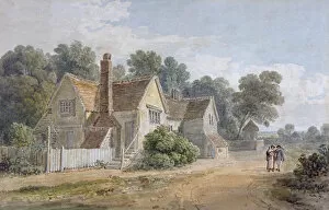 Jd Harding Collection: View at Dorking, Surrey, 19th century. Artist: James Duffield Harding