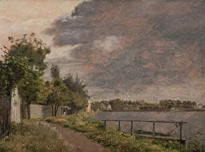 Millboard Prints: View of Dosseringen near the Suburb osterbro outside Copenhagen