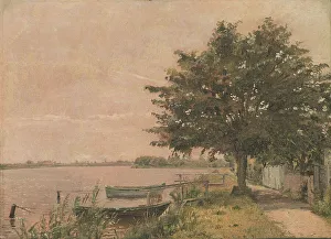 Kobke Christen Prints: View of Dosseringen towards Norrebro, 1841-1845. Creator: Christen Købke