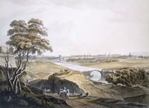 Dublin Gallery: View of Dublin. Creator: Irish school, (18th century)'