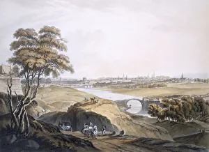 Republic Of Ireland Prints: View of Dublin. Creator: Irish school, (18th century)