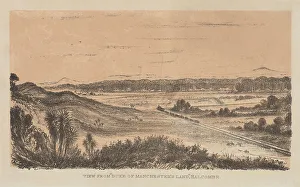 Colonisation Prints: View from Duke of Manchester's Land, Halcombe, c.1878. Creator: Edith Stanway Halcombe