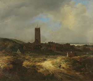 Ruisdael Jacob Isaacksz Van Prints: View of Egmond aan Zee, c.1648. Creator: Jacob van Ruisdael