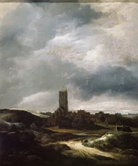 North Holland Prints: View of Egmond-an-Zee, c1655. Artist: Jacob van Ruisdael