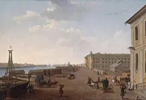 Embankment Prints: The View of the Embankment of Vasilyevsky Island near the Academy of Arts