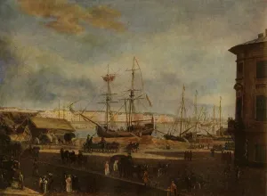 Alexeyev Prints: View of the English Quay