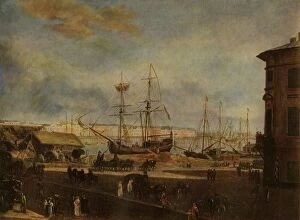 Saint Petersburg Gallery: View of the English Quay from...the Building of the Academy of Art, early 19th century, (1965)