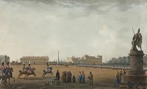 View of the Field of Mars and the Suvorov Monument in Saint Petersburg, 1807 View of the Field of Mars and the Suvorov Monument in Saint Petersburg, 1807