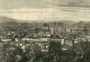 Bernardo Gallery: View of Florence from the Belvedere, 1890. Creator: Unknown