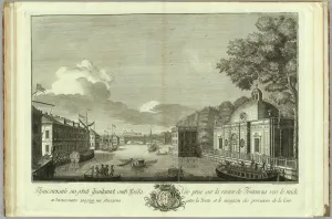 Fontanka Prints: View of the Fontanka River from the Grotto (Book to the 50th anniversary of the founding of St)