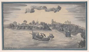 Military Engineering Prints: View of the Fort of Negombo, 1753. Creator: Anon