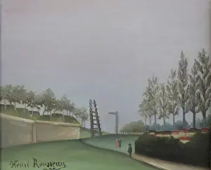 Walls Prints: View of the Fortifications to the left of the Gate of Vanves