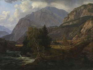 View of Fortundalen, 1836. Creator: Johan Christian Dahl