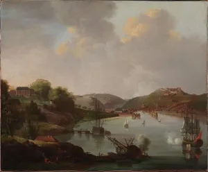 Repair Prints: View of Frederikshald, Norway, 1790-1799. Creator: Christian August Lorentzen