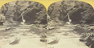Albumen Print Stereo Collection: View in Freers, Glen of Watkins, N.Y. 1860 / 65. Creator: J. C. Burritt