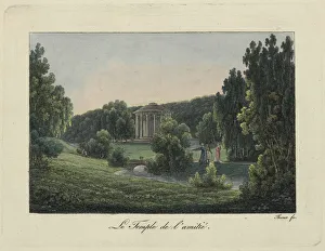 View of the Friendship Temple in Pavlovsk, 1810s View of the Friendship Temple in Pavlovsk, 1810s