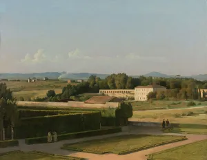 View of the Gardens of Villa Medici, 1811-1816. Creator: Michel Martin Drolling