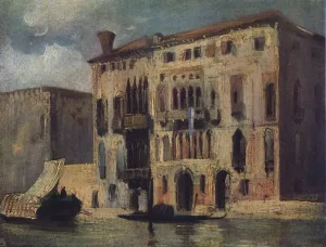 View on the Grand Canal, 19th century. Artist: Richard Parkes Bonington